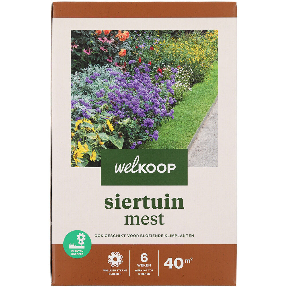 Welkoop - Siertuinmest - 40 m2 - 2 Kilogram Welkoop - Siertuinmest - 40 m2 - 2 Kilogram