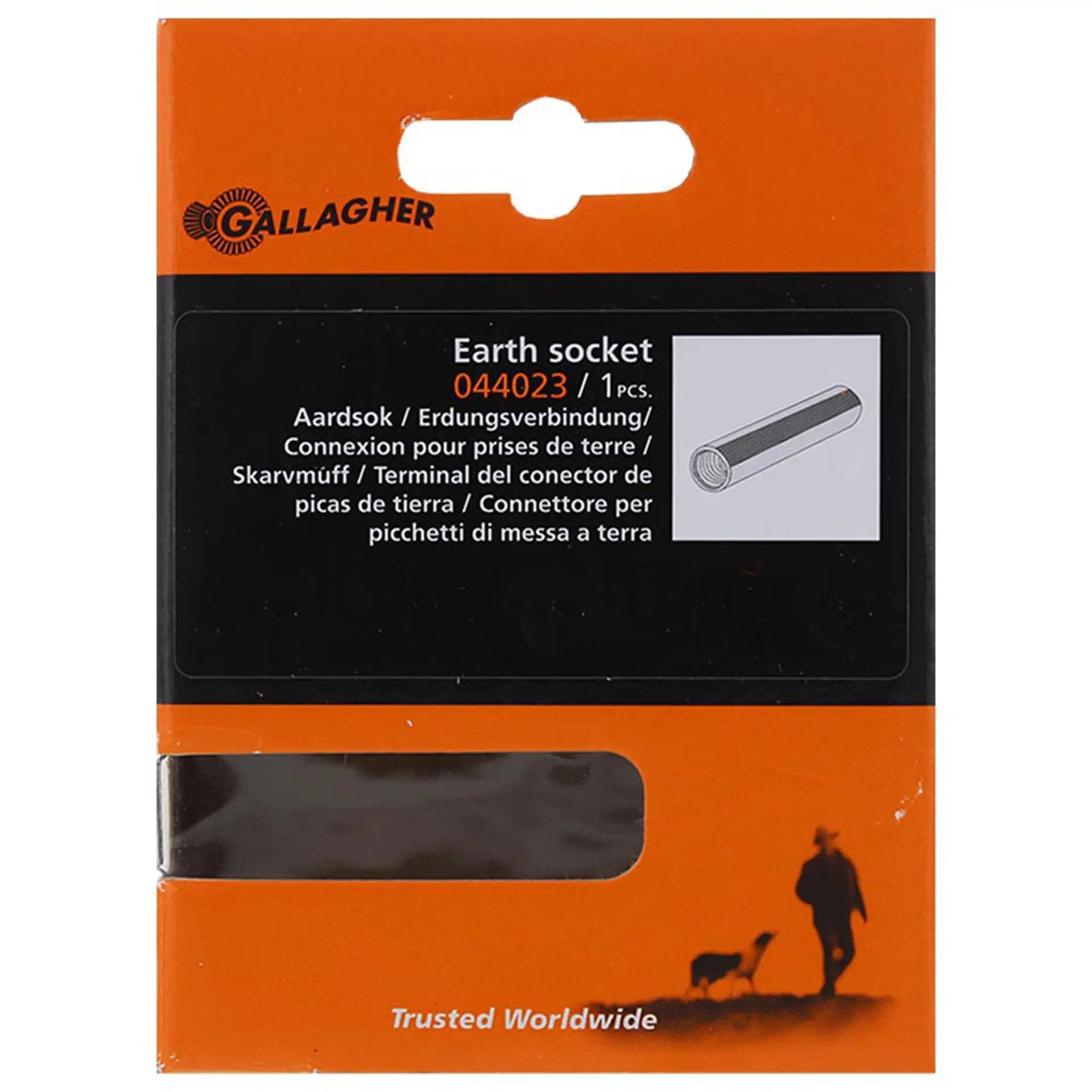 Gallagher - Aardsok - 3 cm - Grijs - 11 cm
