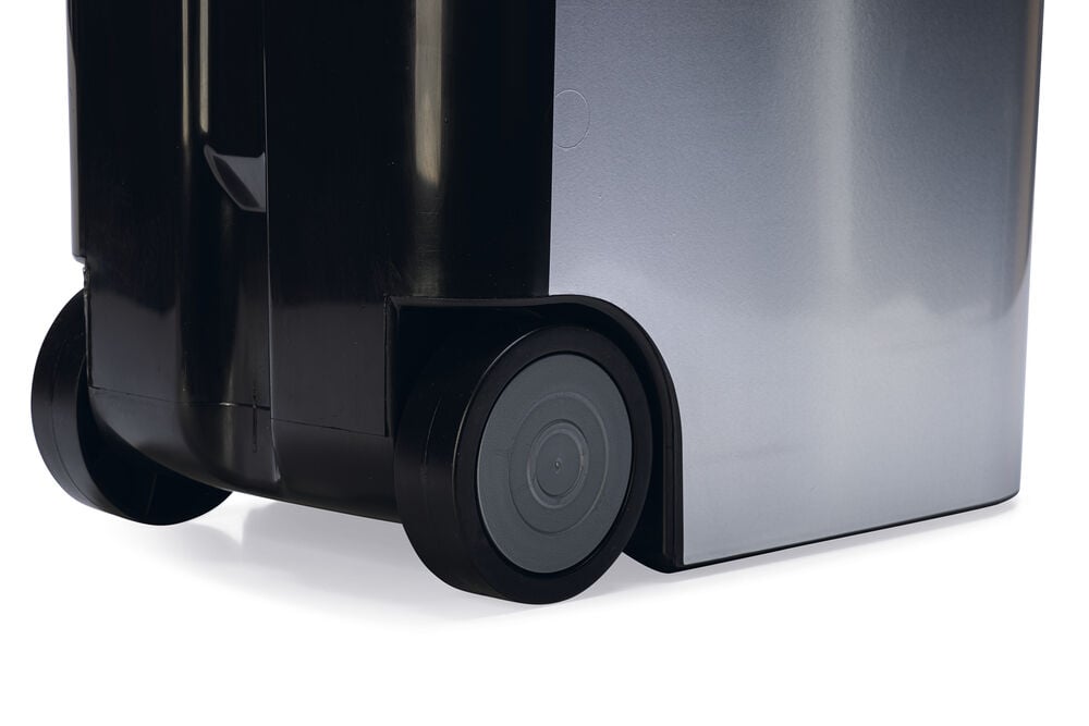 Curver Hond - Voercontainer - 54 Liter - Zilver