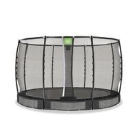 EXIT Allure Premium - Inground trampoline - Zwart - 366 cm