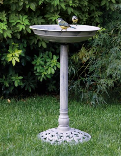 CJ Wildlife Weissensee - Waterschaal - Zilver/metalic - 40x40x10.5 cm