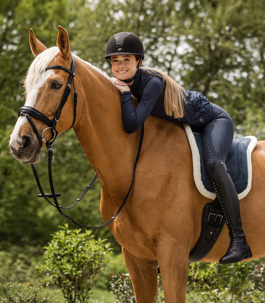 Waldhausen Soft - Barebackpad Paard - Blauw - Pony