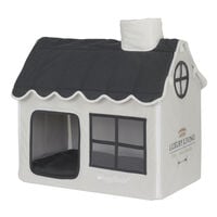 Happy-House Villa Luxury Living - Hondenkussen - Offwhite/Grij - 49x52x36 cm - Klein
