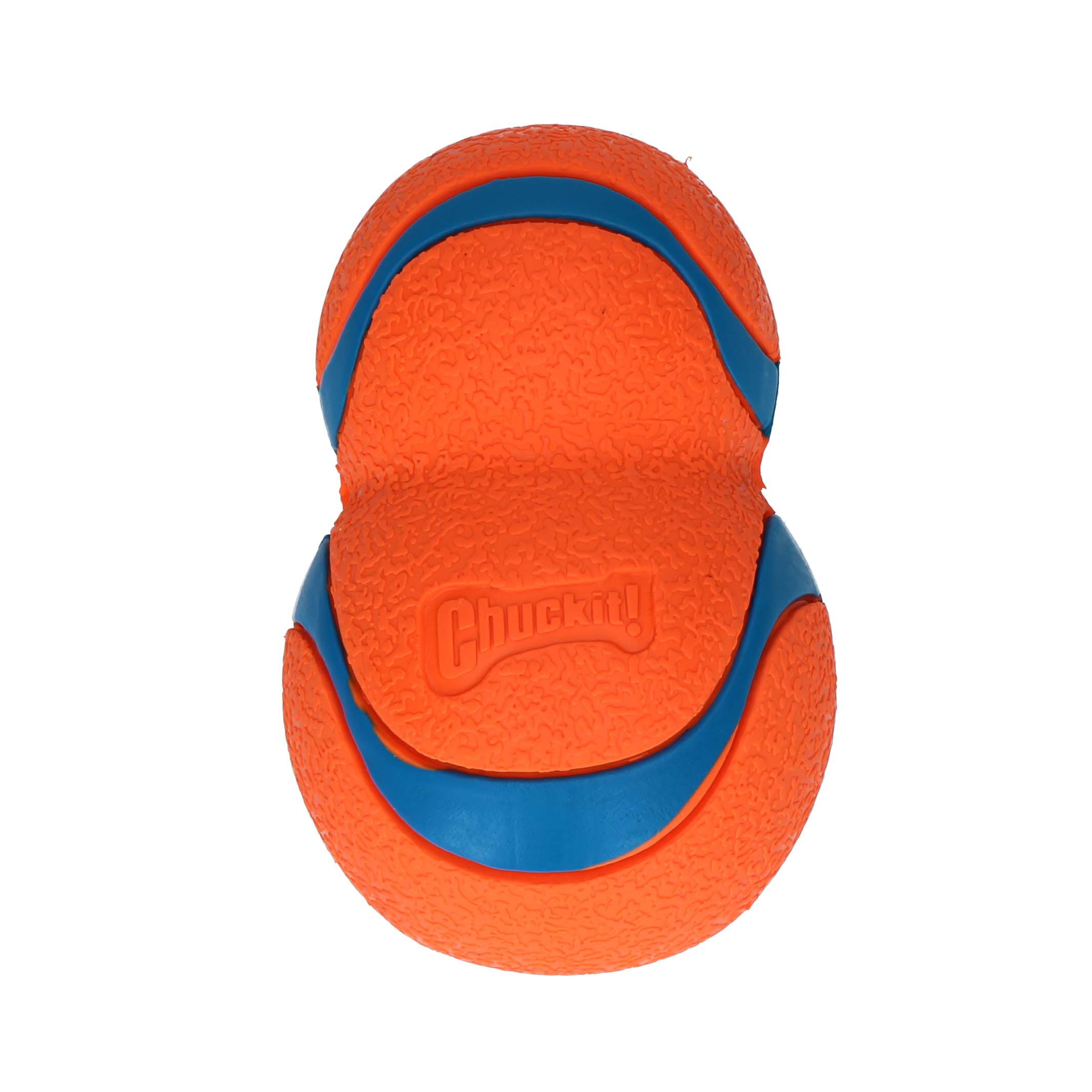 Chuckit Breathe Right Fetch ball - Hondenspeelgoed - Oranje / Blauw - 15.6x9.5x8 cm - Large