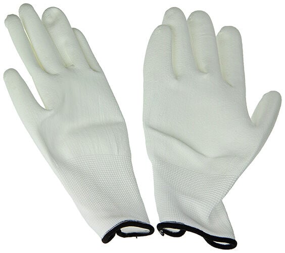 SAM Schildershandschoenen PU - Handschoenen XL - 35x14x4 cm - Wit - 2.7 cm