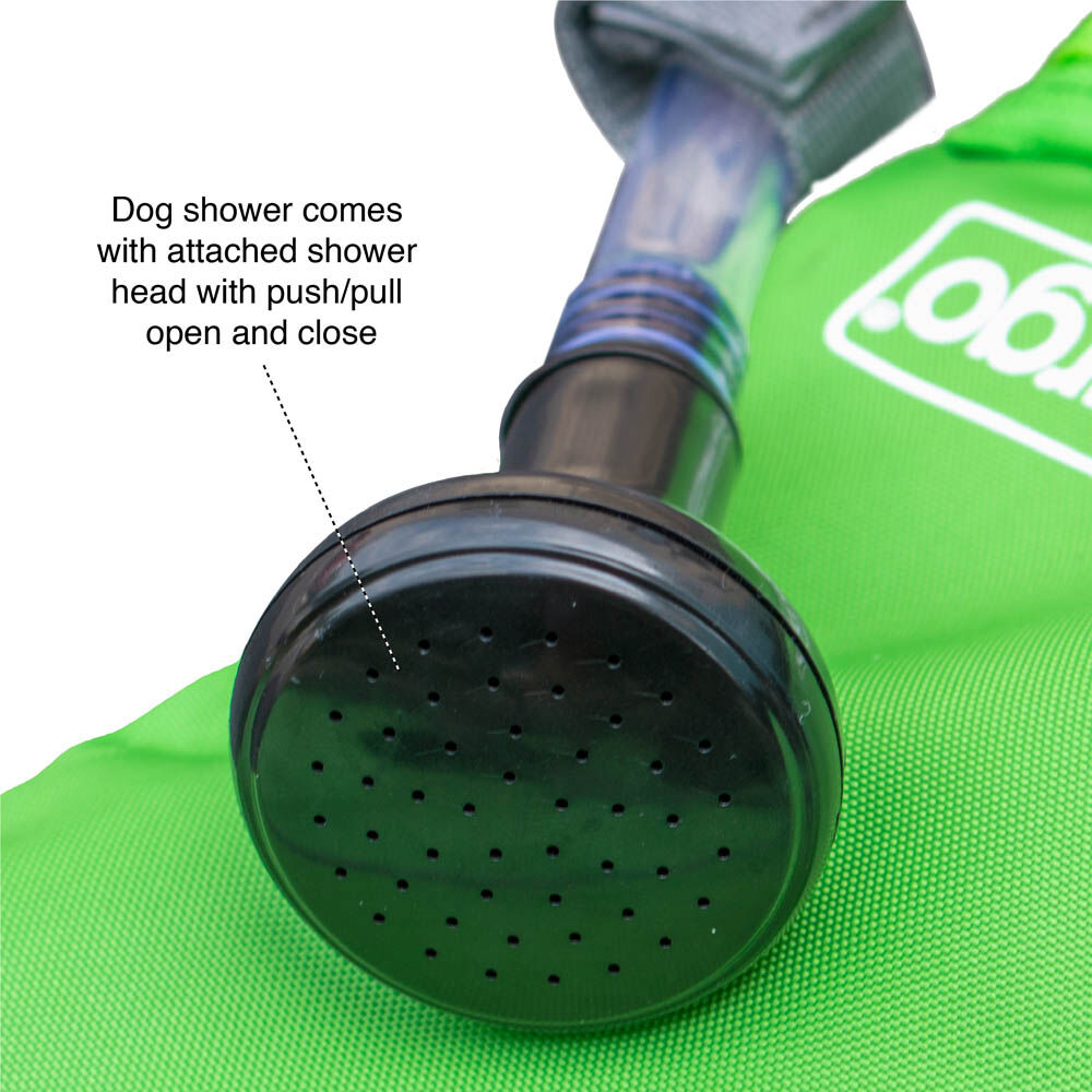 Kurgo Go Shower - Hondendouche - groen