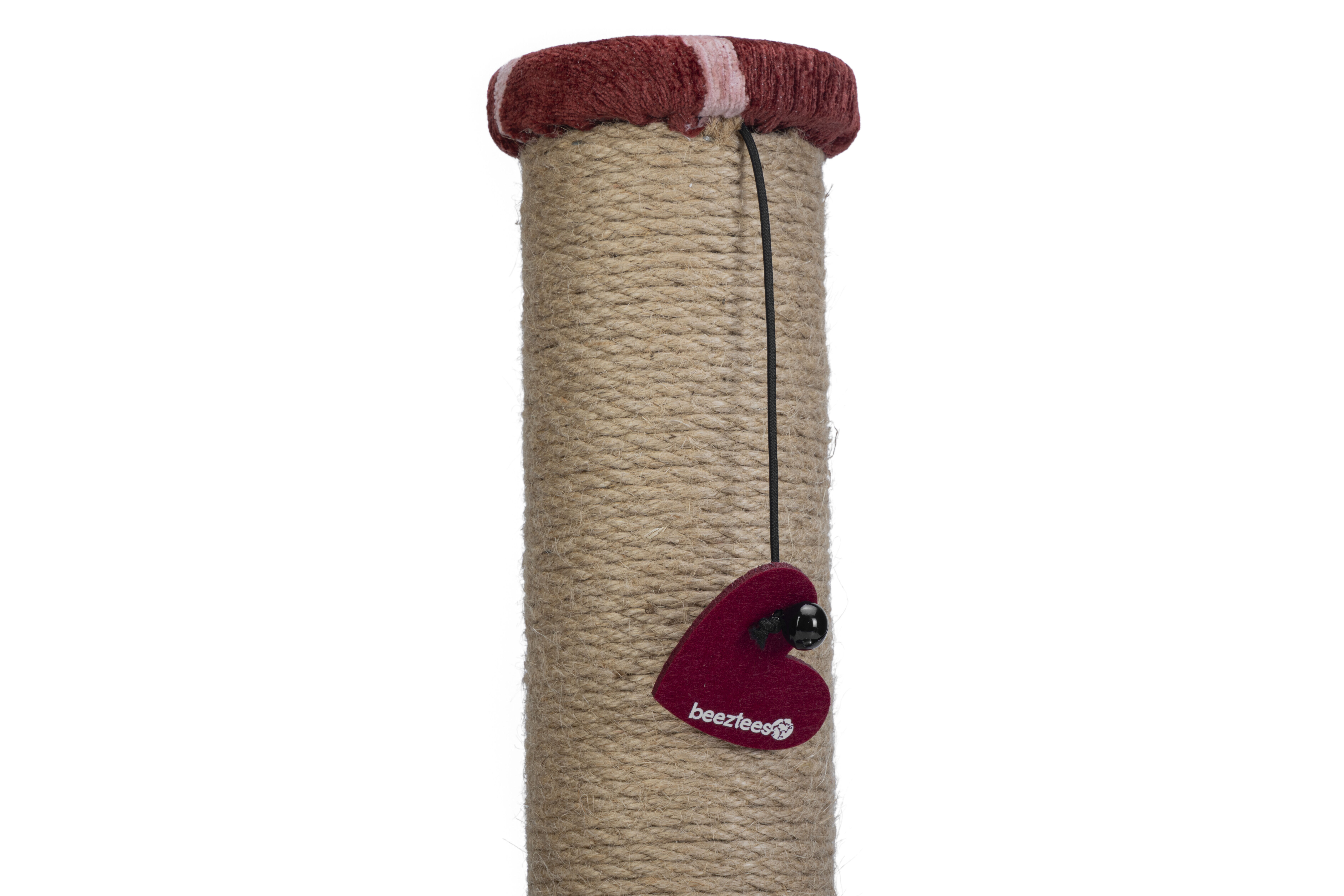 Beeztees Dotz - Krabpaal - Rood - 60x35x35 cm