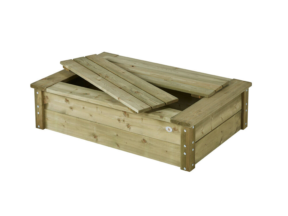 Talen - Zandbak met deksel - 120x80x32cm