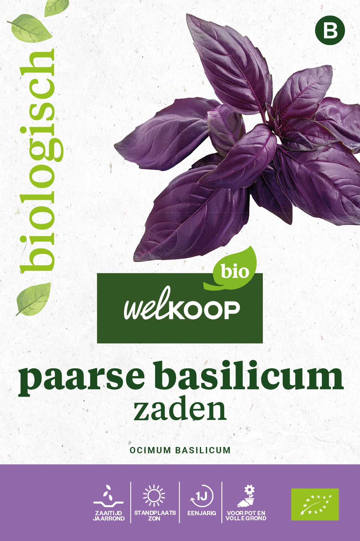 Welkoop Rosie Bio Basilicum - Groentenzaden