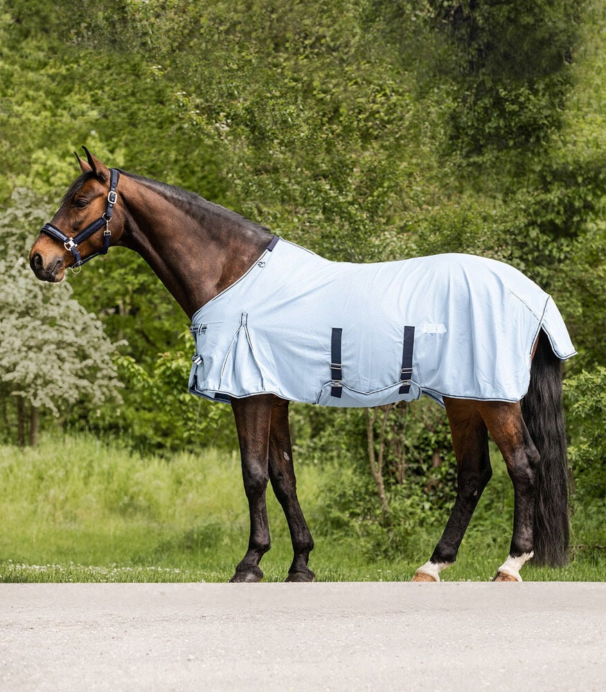 Waldhausen Protect - Vliegendeken Paard - Blauw - 125/175 Waldhausen Protect - Vliegendeken Paard - Blauw - 125/175