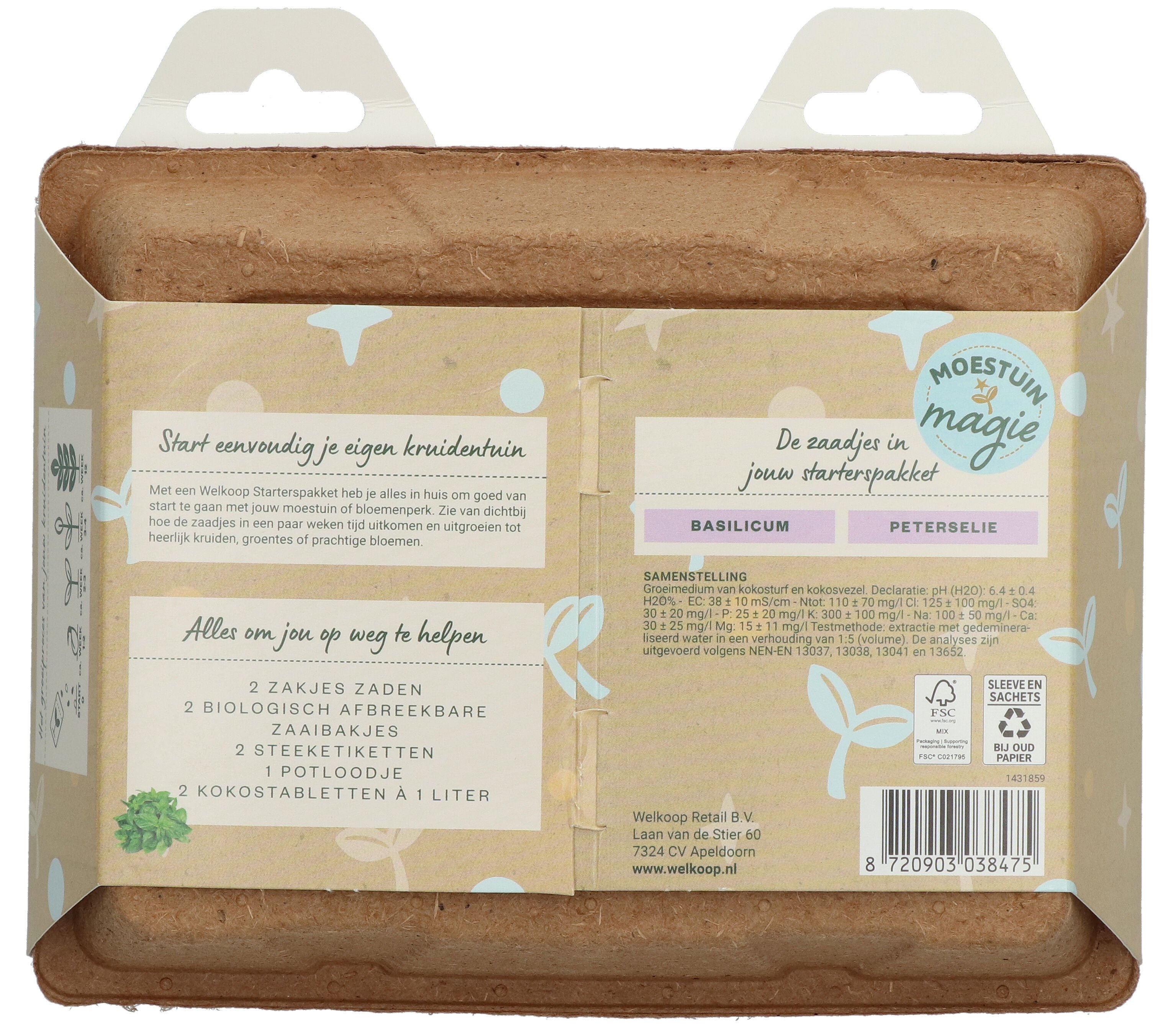 Welkoop Moestuin Magie - Kruiden Starterspakket