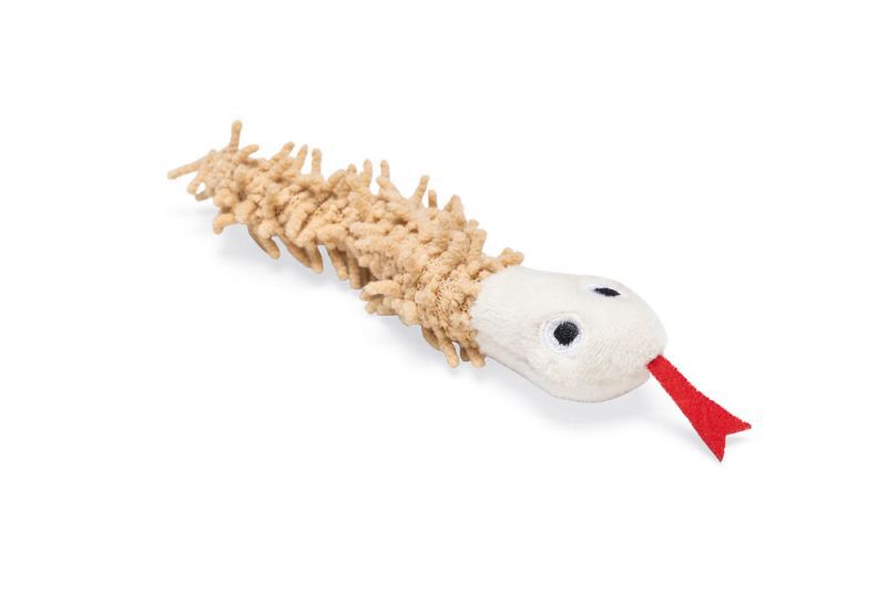 Beeztees Slang Boa - Kattenspeeltje - Bruin