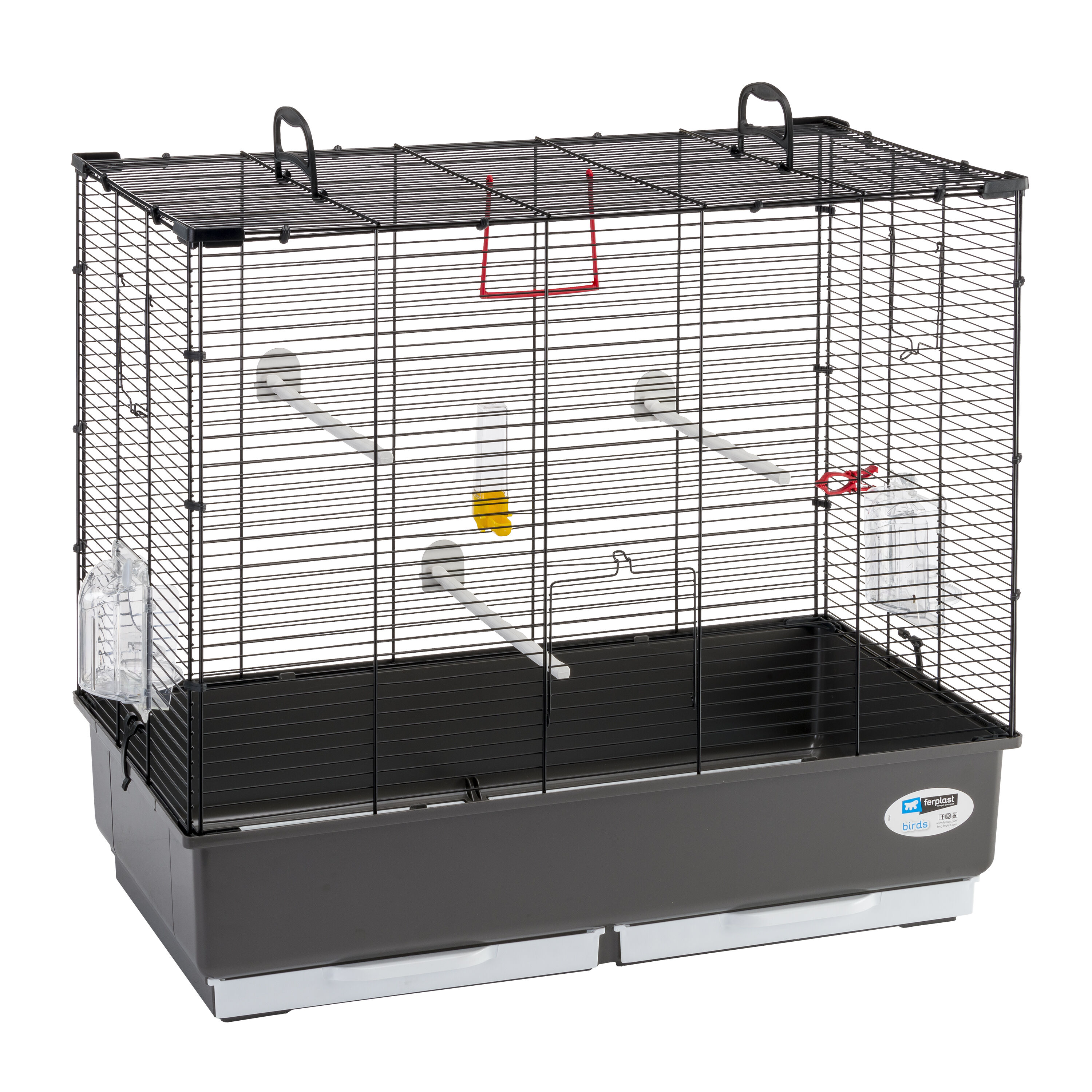 Ferplast Piano 5 - Vogelkooi - Zwart - 5