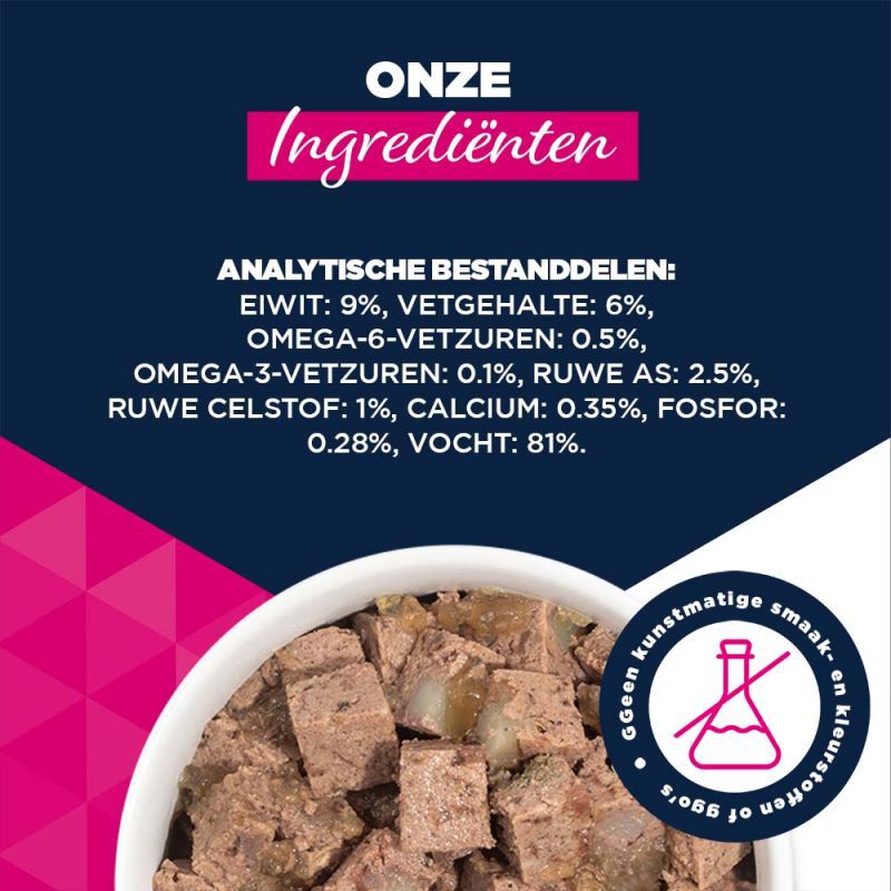 Eukanuba Senior Paté  - Hondenvoer - 400 Gram - lam