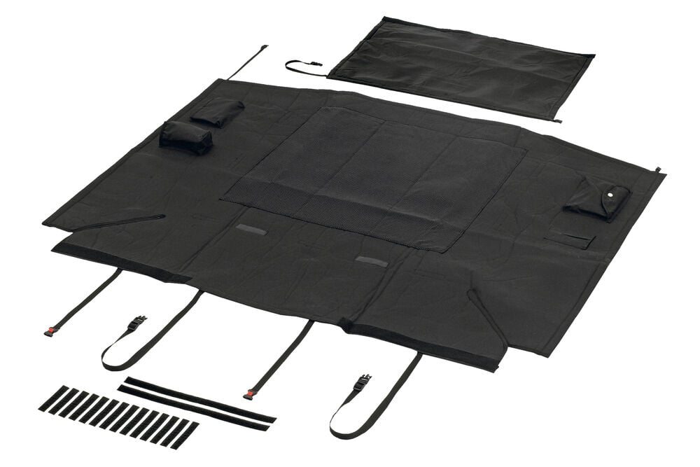Karlie - Hondendeken Auto - Kofferbak - Zwart - 1x1x165 cm