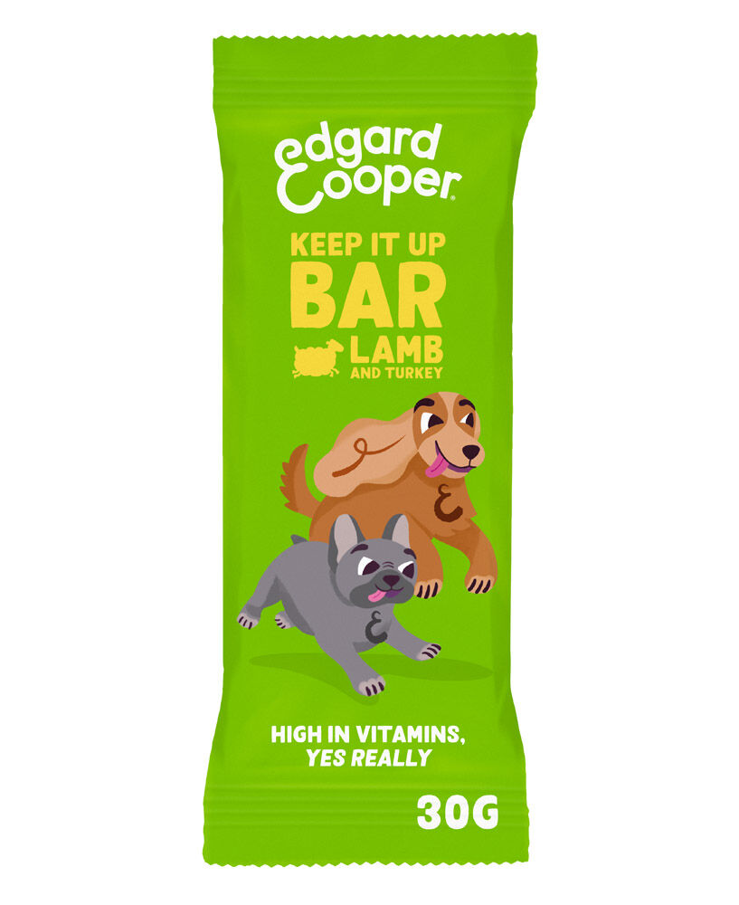 Edgard en Cooper Bar Adult - Hondensnack - 30 Gram - kalkoen, lam Edgard en Cooper Bar Adult - Hondensnack - 30 Gram - kalkoen, lam