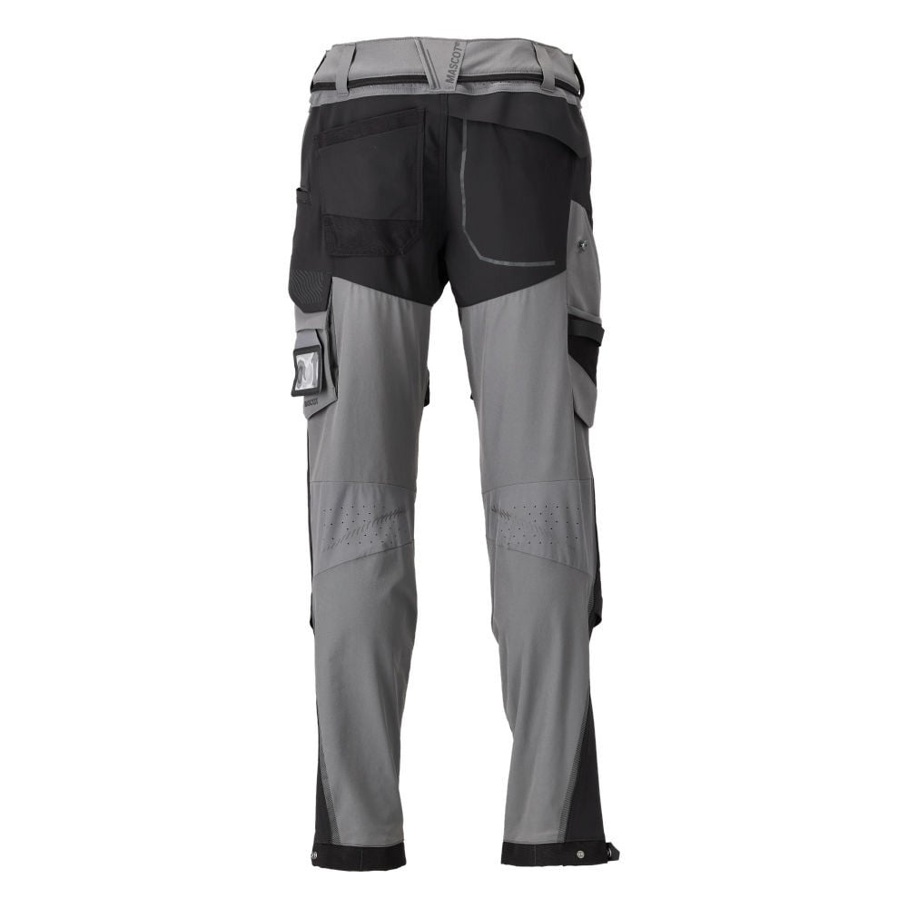 Mascot Customized 22279 - Werkbroek - Grijs / ZwartGrijs / Zwart - 68 - 82