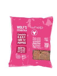 Wolf's Menu Whelp Pup - Hondenvoer - 800 Gram - rund