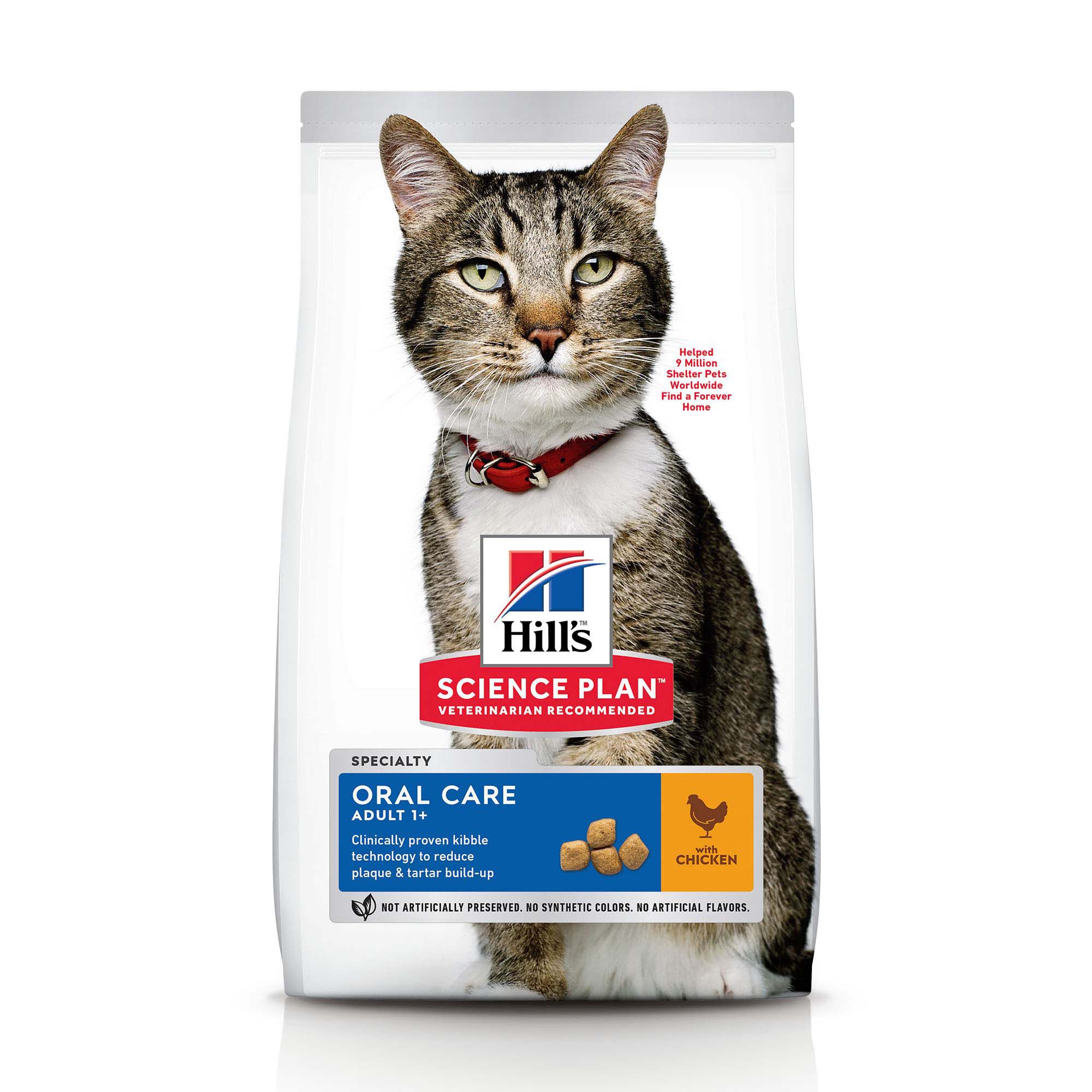 Hill's Science Plan Adult Oral care - Kattenvoer - 7 Kilogram - kip