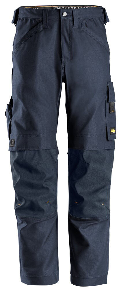 Snickers AllroundWork Canvas+ 6324 - Werkbroek - Donkerblauw - 62 - 82 Snickers AllroundWork Canvas+ 6324 - Werkbroek - Donkerblauw - 62 - 82