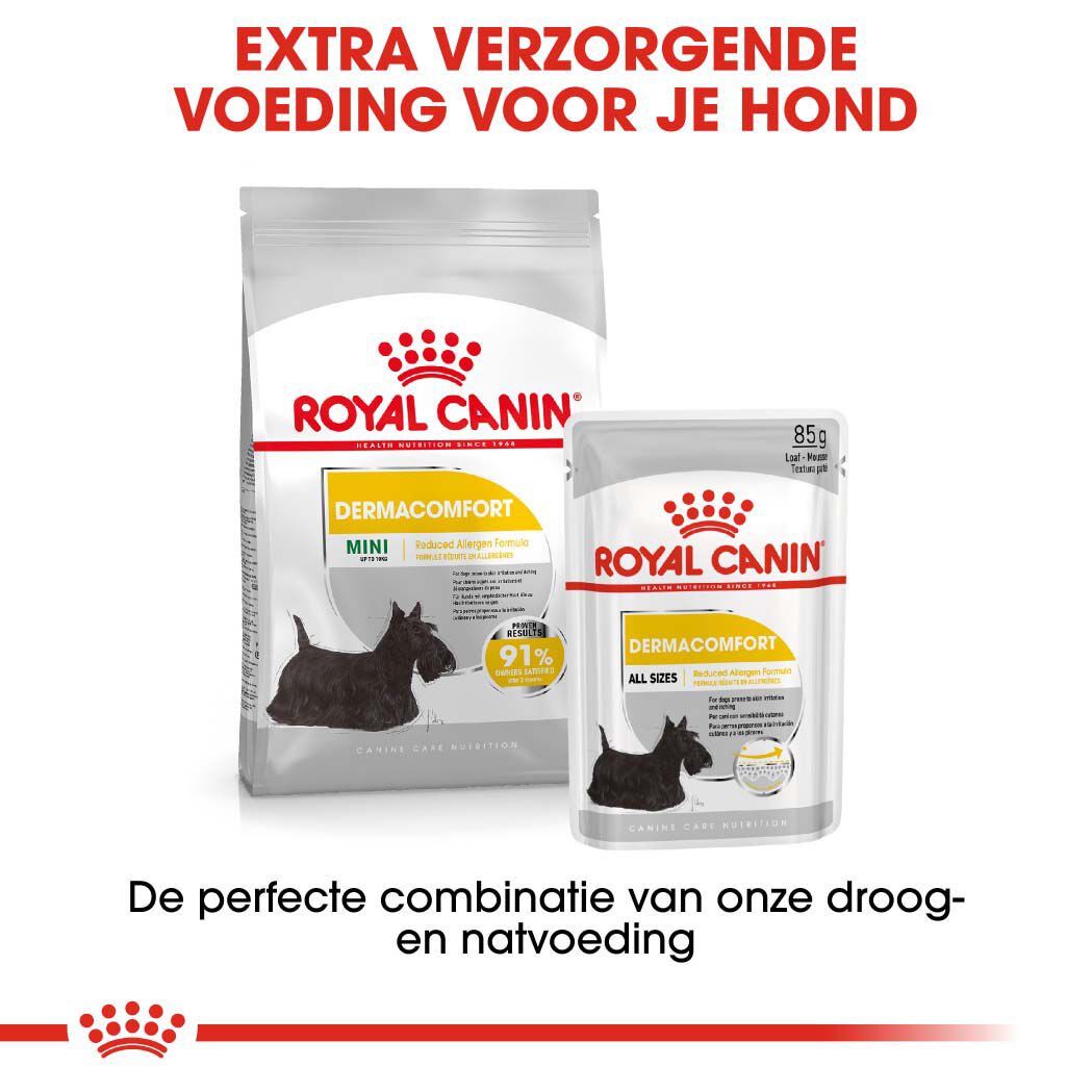 Royal Canin Dermacomfort Wet - Hondenvoer - 1020 Gram - gevogelte