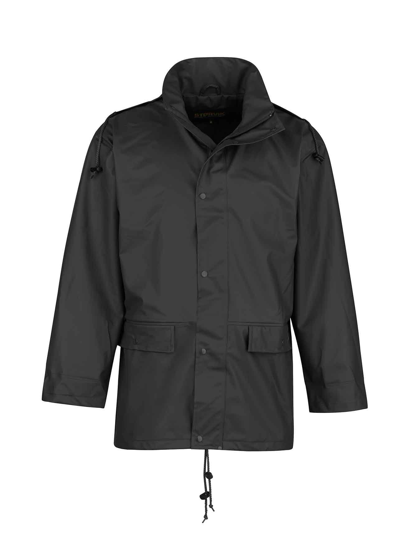 Störvik Uppsala - Regenjas - Zwart - XL Störvik Uppsala - Regenjas - Zwart - XL