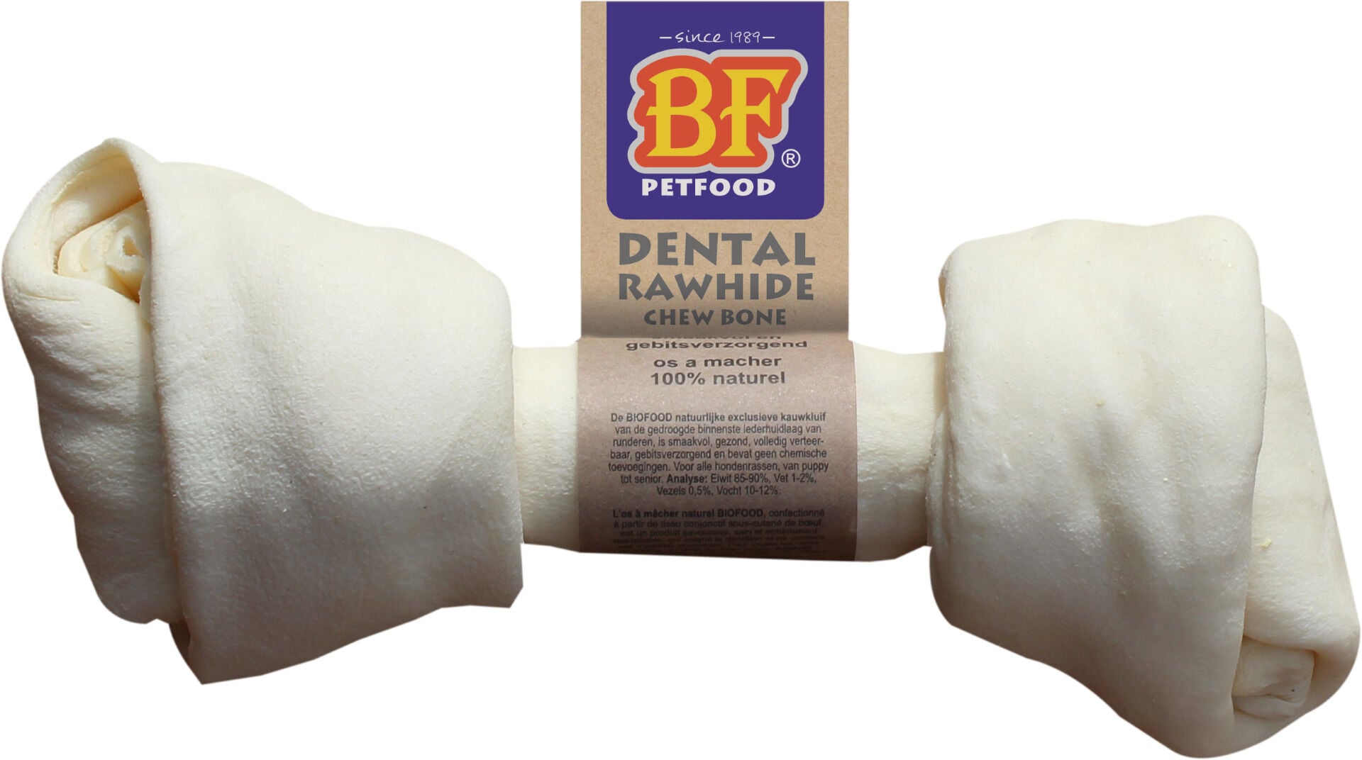 BF Petfood Knoopbot Dental - Hondensnack - dental - M BF Petfood Knoopbot Dental - Hondensnack - dental - M