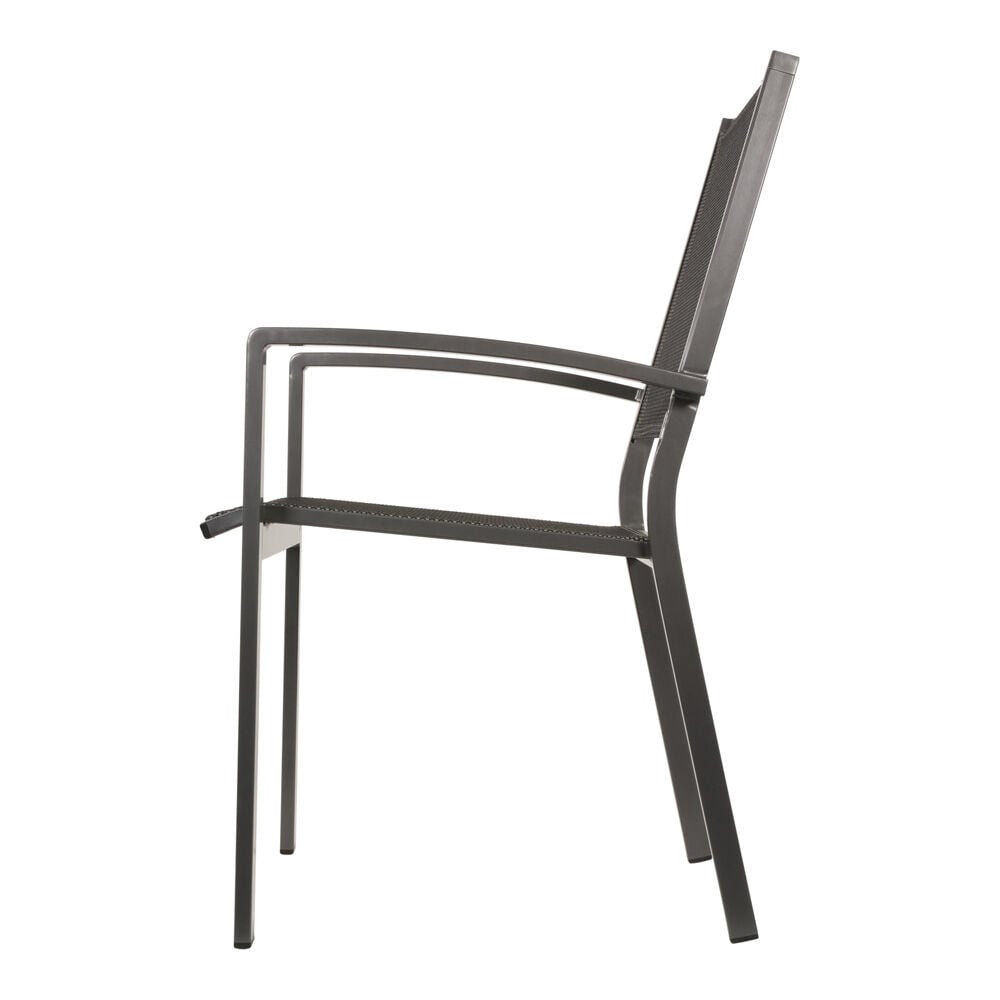 Mojito - Stapelstoel - Grijs - 1x65x55 cm