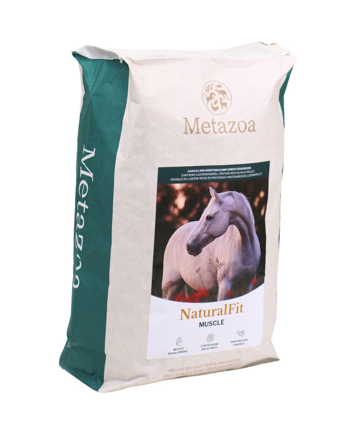 Metazoa NaturalFit Muscle - Specialiteit - Paardenvoer - 15 Kilogram - Zak