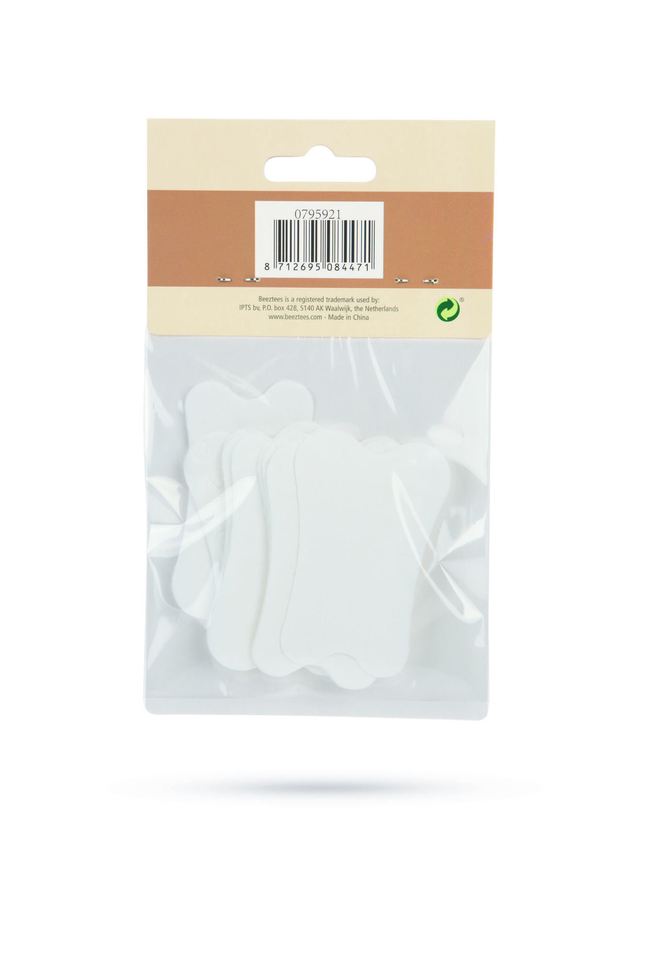 Beeztees Periodiek - Inlegdoekjes - Wit - S