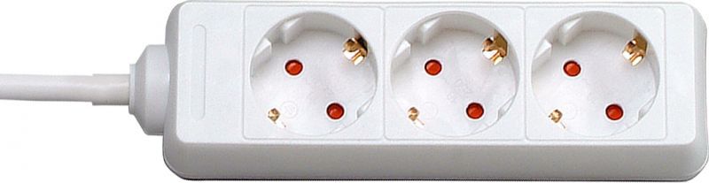 Kopp 3-Voudig 5 meter 3x1.5mm2 - Snoercentrale - 16 - wit - 5 cm