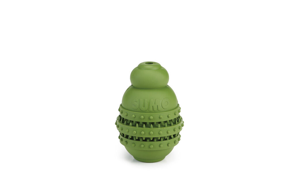 Beeztees Sumo Play Dental - Vulbaar Hondenspeelgoed - groen - 12x16.1x7 cm - M
