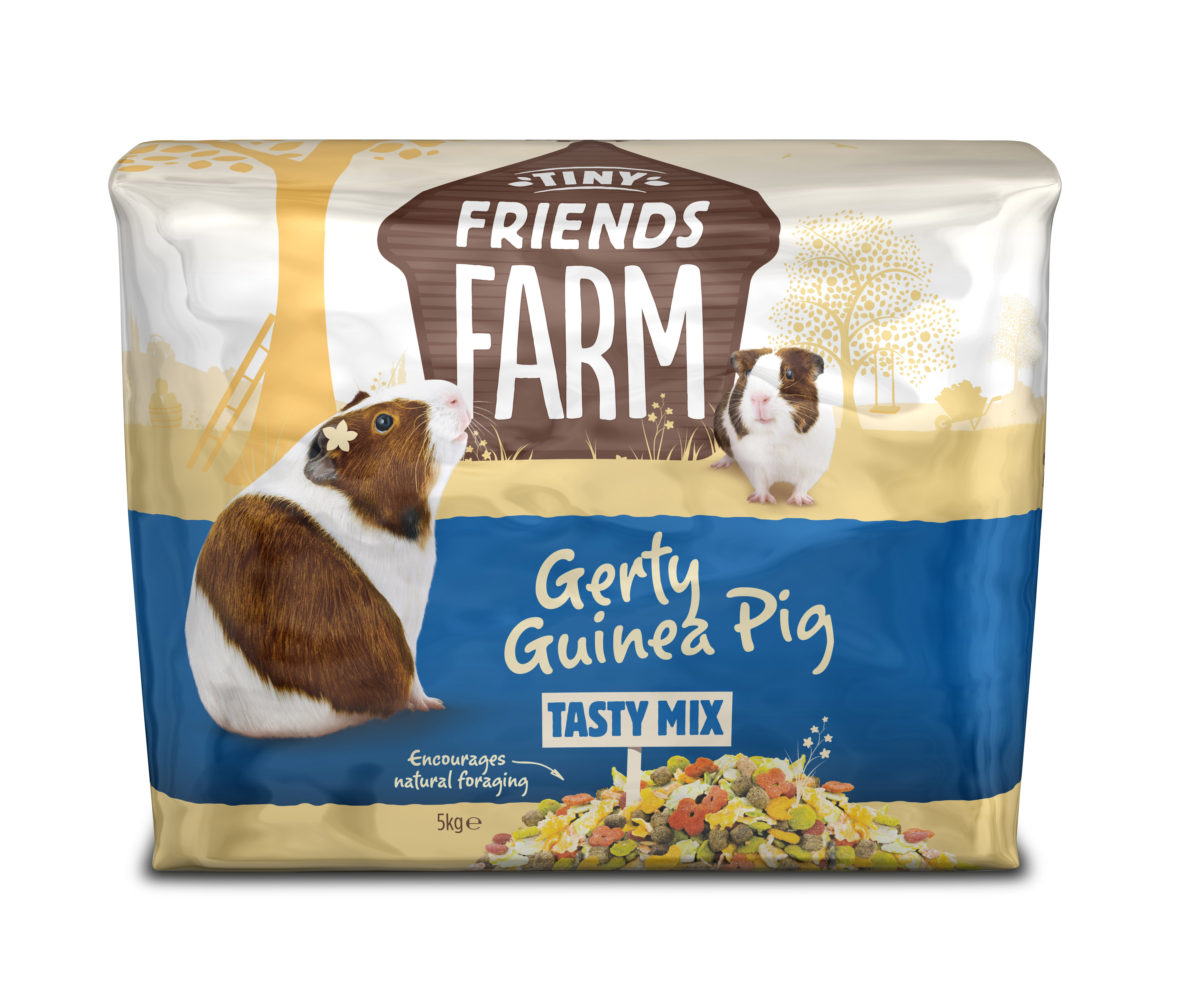 Tiny Friends Farm Gerty Guinea pig - Caviavoer - 5 Kilogram