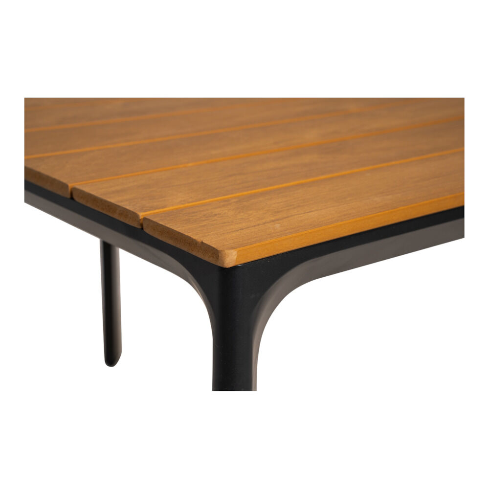 Lesli Living Arezzo - Tuintafel - Teaklook - 1x130x70 cm