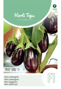 Hortitops Aubergine Solanum Melongena - Groentezaden