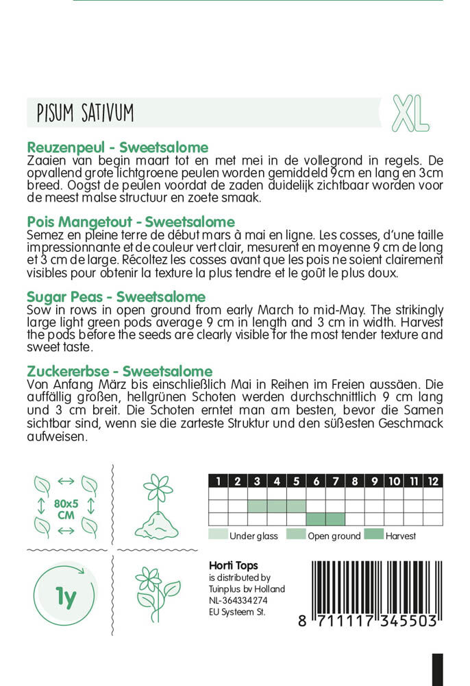 Horti Tops Sweetsalome - Reuzenpeul