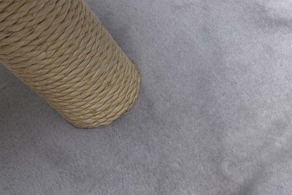 BEEZTEES Christa - Krabpalen & Krabplanken - Grijs - 32x32x60 cm