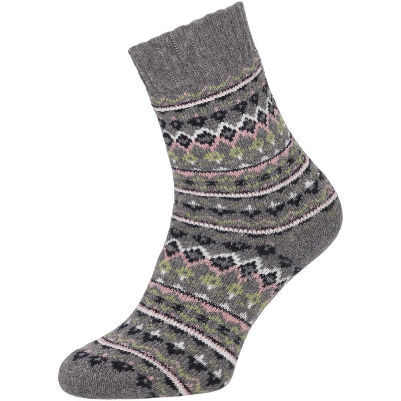 Welkoop Print - Sokken - Grijs - 35-38