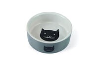 Beeztees Jynos Keramiek - Voerbak - Grijs - 11.5x11.5x4 cm