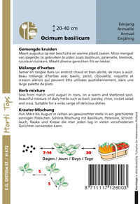 Hortitops Kruidenmix - Kruidenzaden