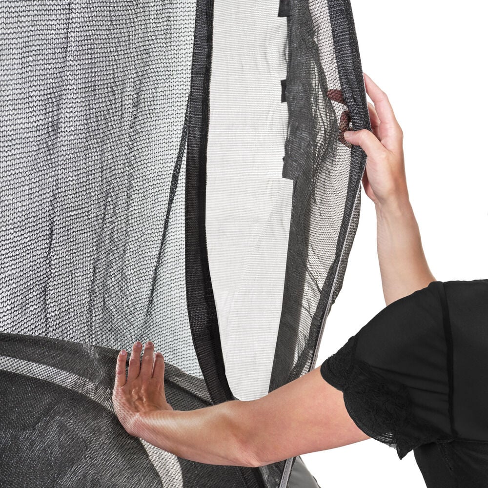 EXIT Allure Premium - Trampoline - Zwart - 253 cm