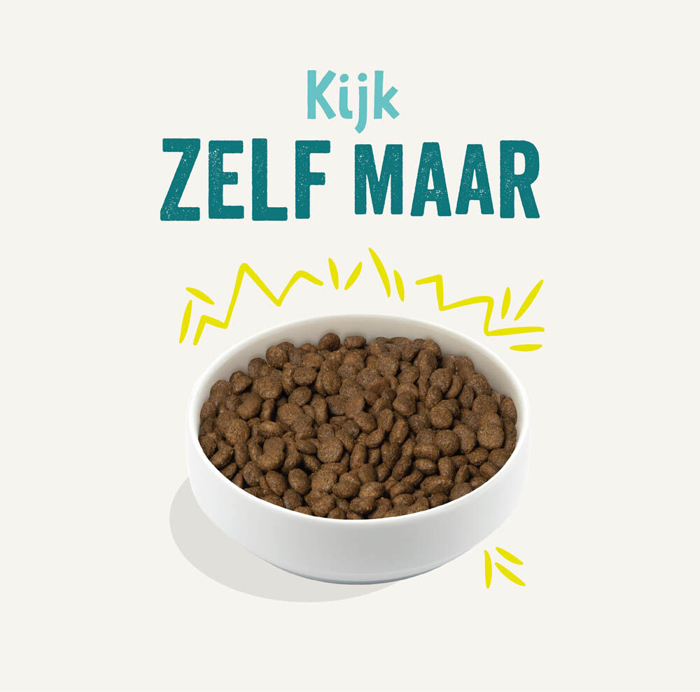 Edgard & Cooper Adult - Hondenvoer - 1 Kilogram - courgette, wortel