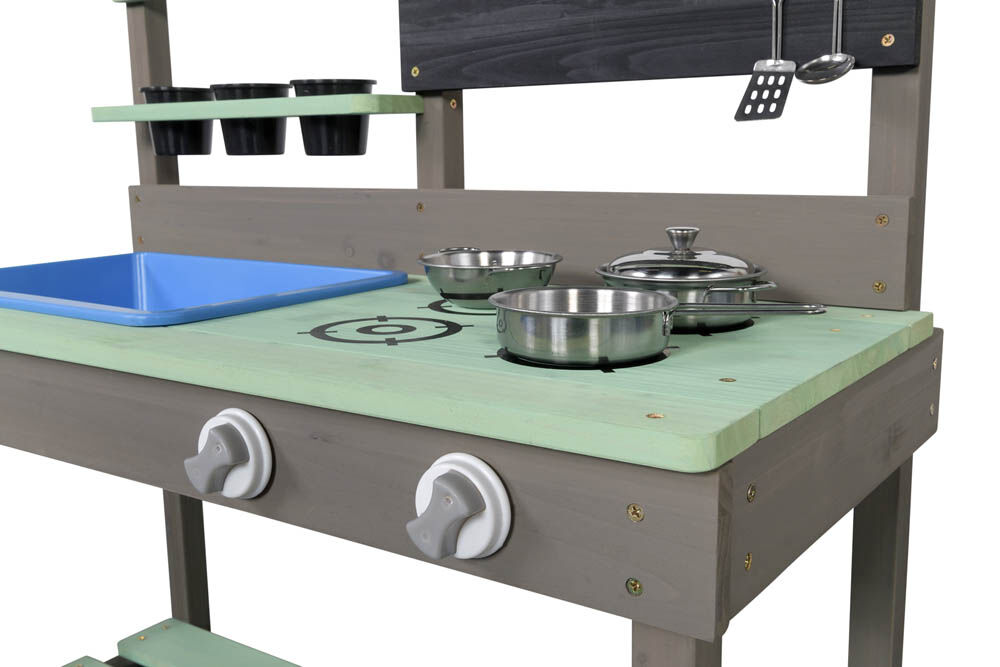 Swing King Mud - Speelkeuken - 6.7 Kilogram - Groen - Hout