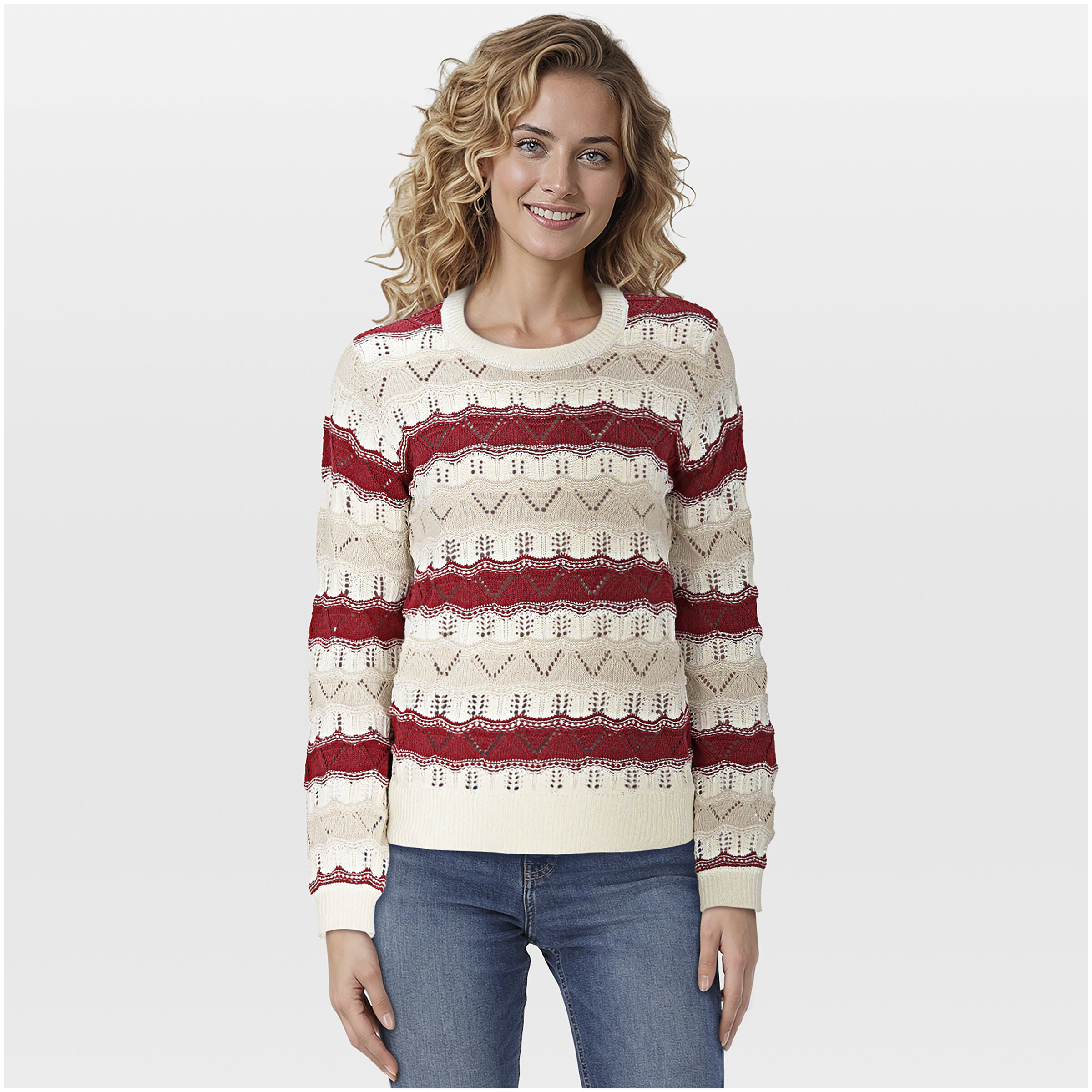 VELESTE Kayley - Trui - Rood - 36 VELESTE Kayley - Trui - Rood - 36