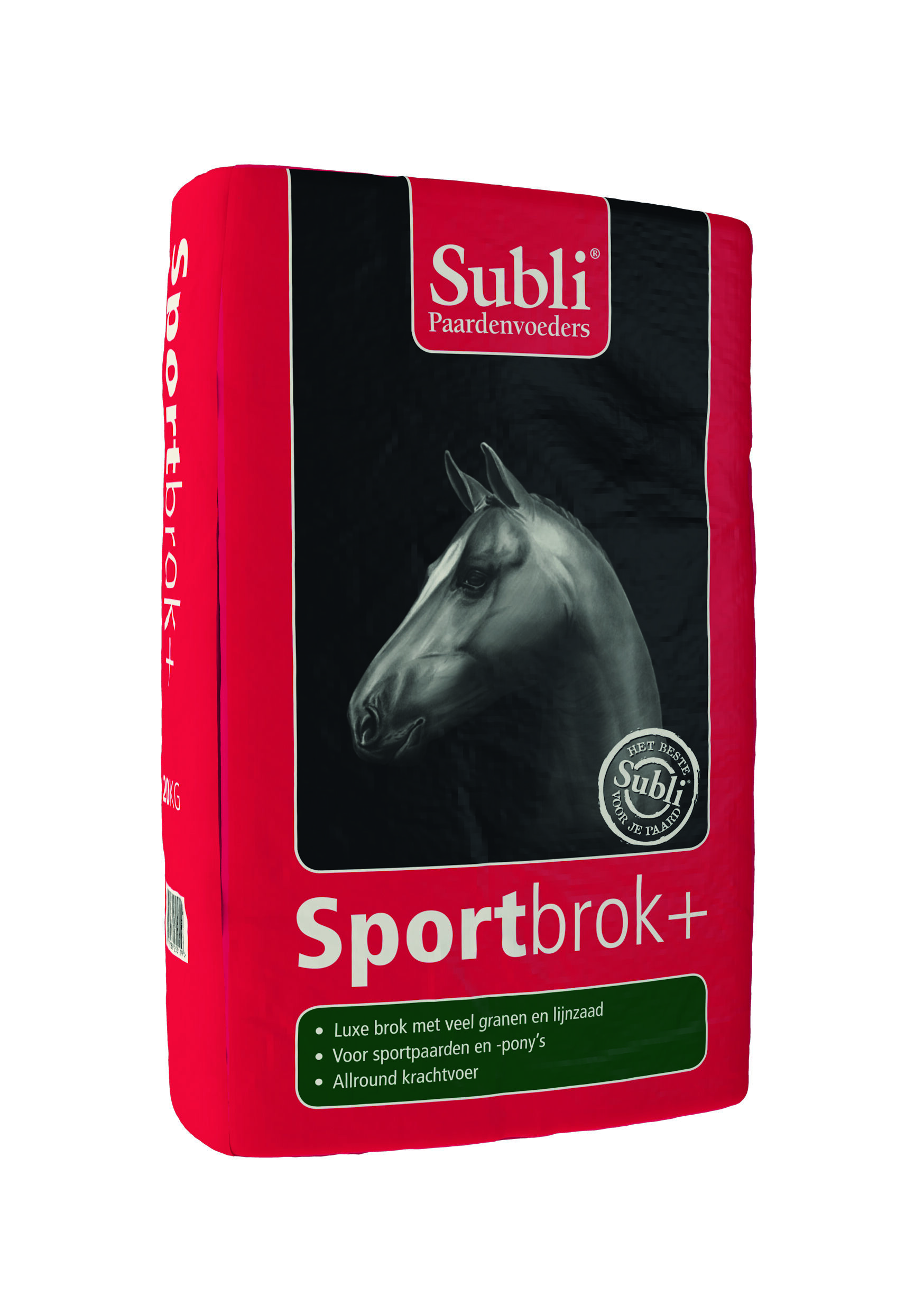 Subli Sport/ prestatie Brok - Paardenvoer - 20 Kilogram - Zak