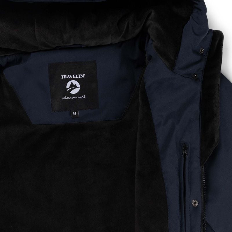 Travelin Elina - Softshell jas - Blauw - M