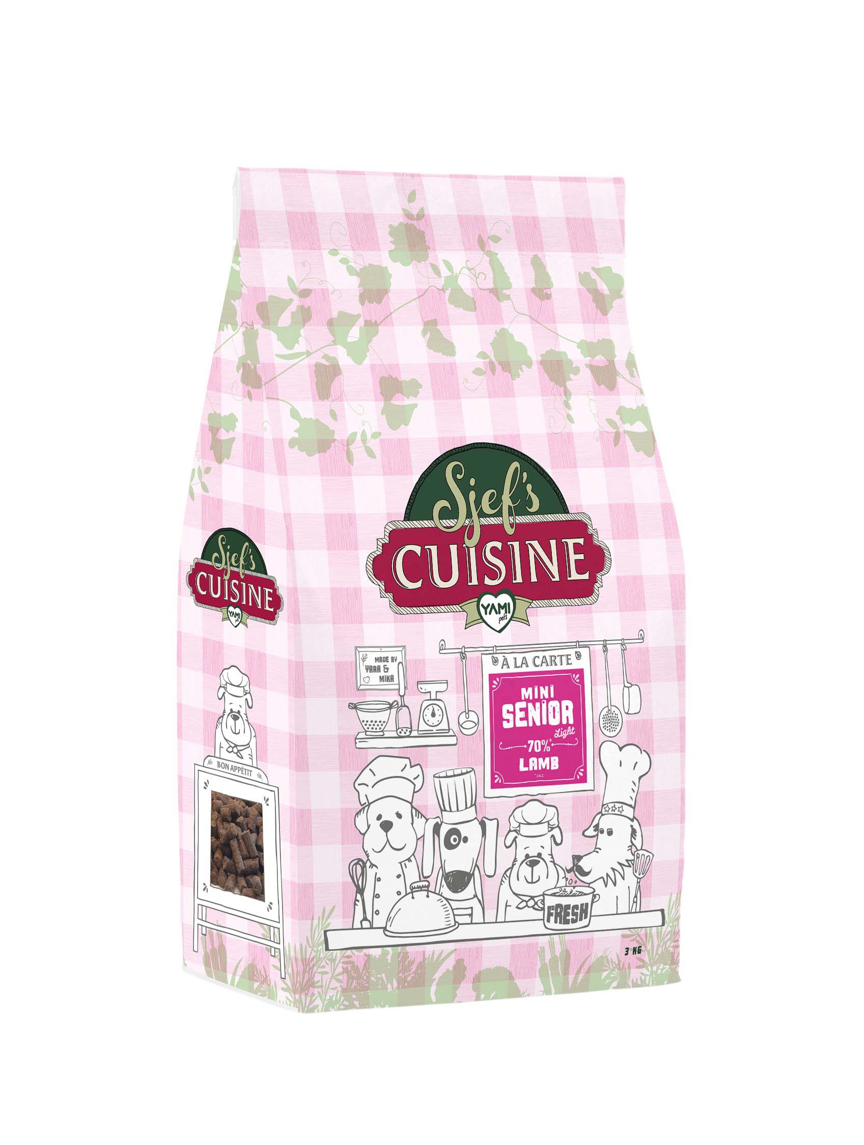 Sjef's Cuisine Mini Senior - Hondenvoer Sjef's Cuisine Mini Senior - Hondenvoer