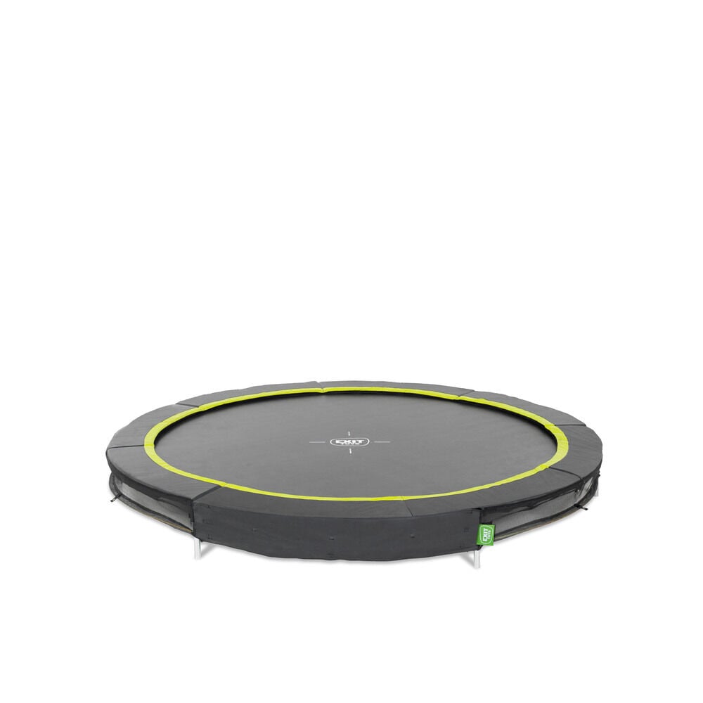 EXIT Silhouette inground - Trampoline - Zwart - 20x1x1 cm - 244 cm EXIT Silhouette inground - Trampoline - Zwart - 20x1x1 cm - 244 cm