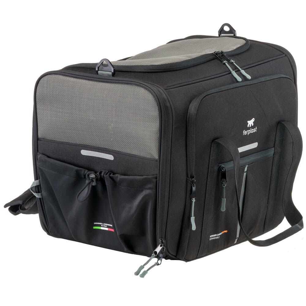 Ferplast Voyager Carrier Pro 350 - Draagtas - Zwart - 36x21 cm Ferplast Voyager Carrier Pro 350 - Draagtas - Zwart - 36x21 cm