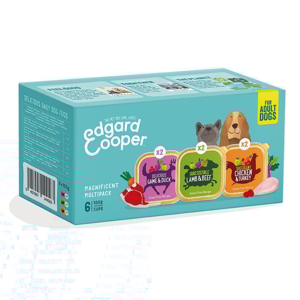 Edgard & Cooper Adult Multipack - Hondenvoer - 6x100 gram